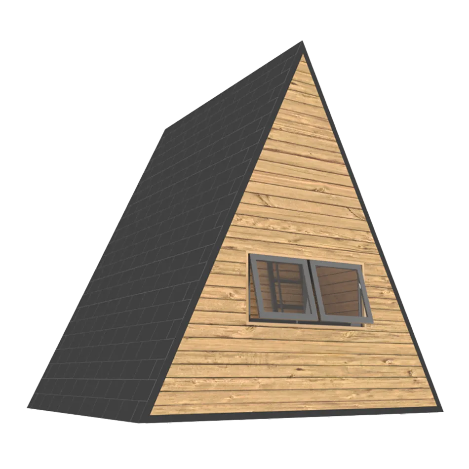 A-Frame Home With Entrance Deck best