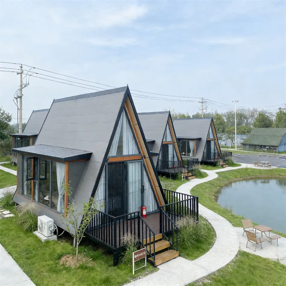 A-Frame Home With Side Suite factory