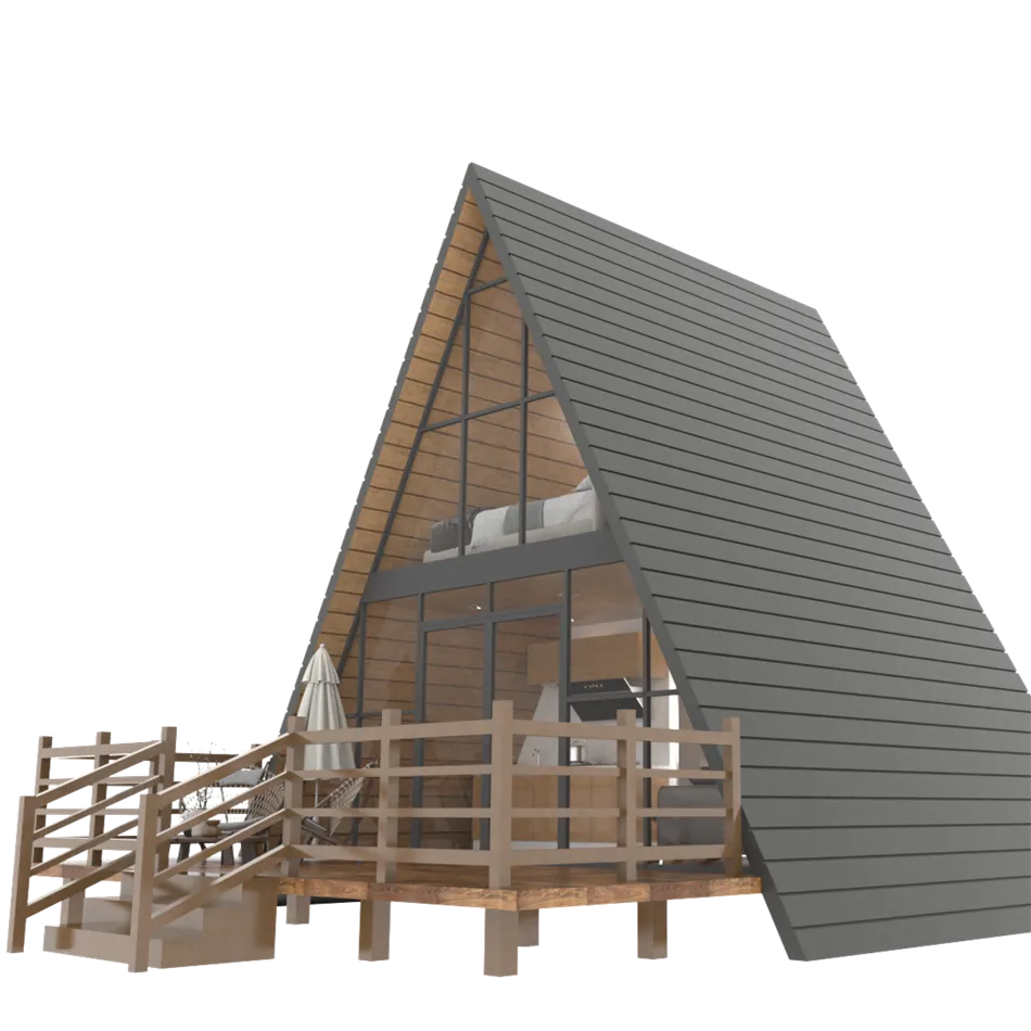 Classic A-Frame Cabin factory