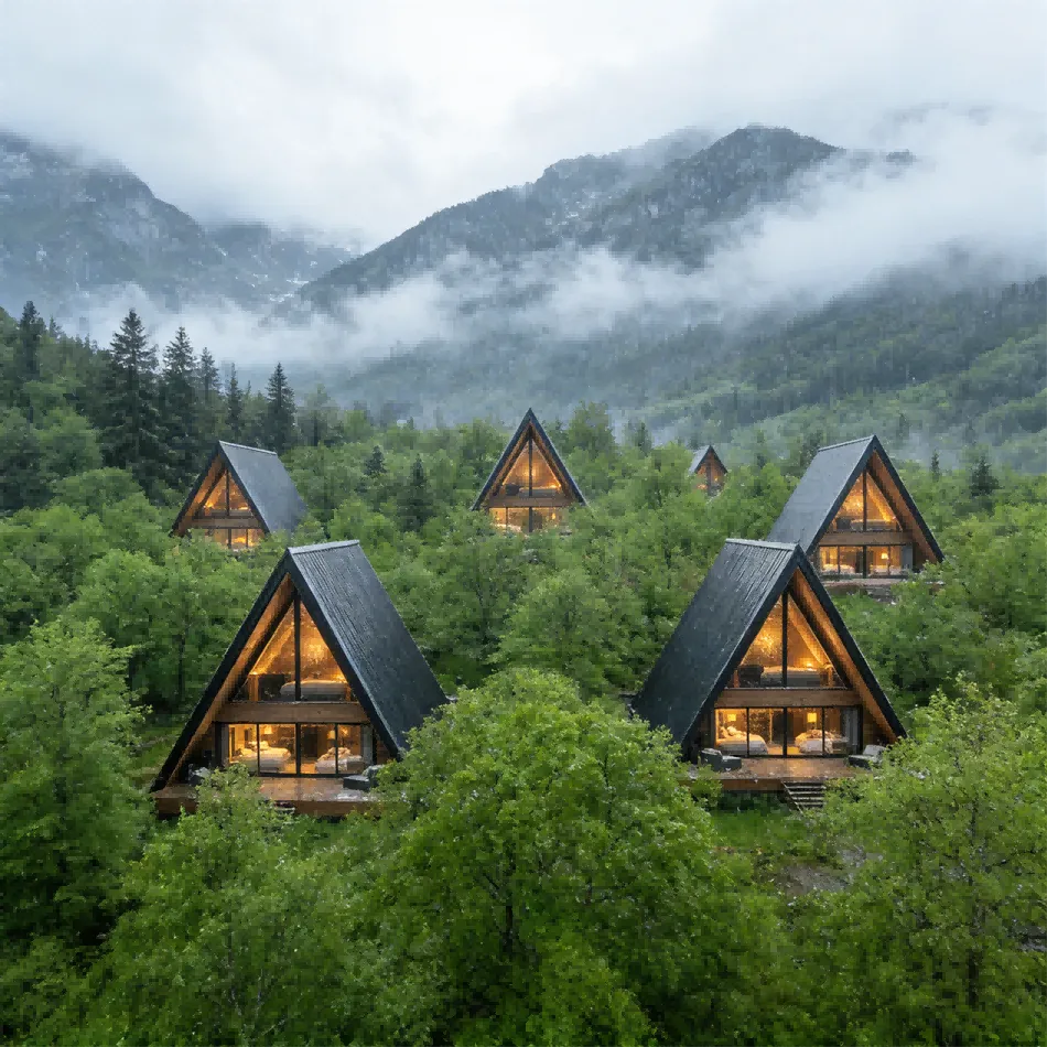 Classic A-Frame Cabin suppliers