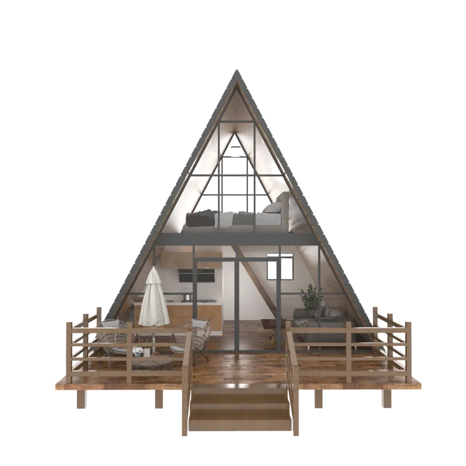 Classic A-Frame Cabin best