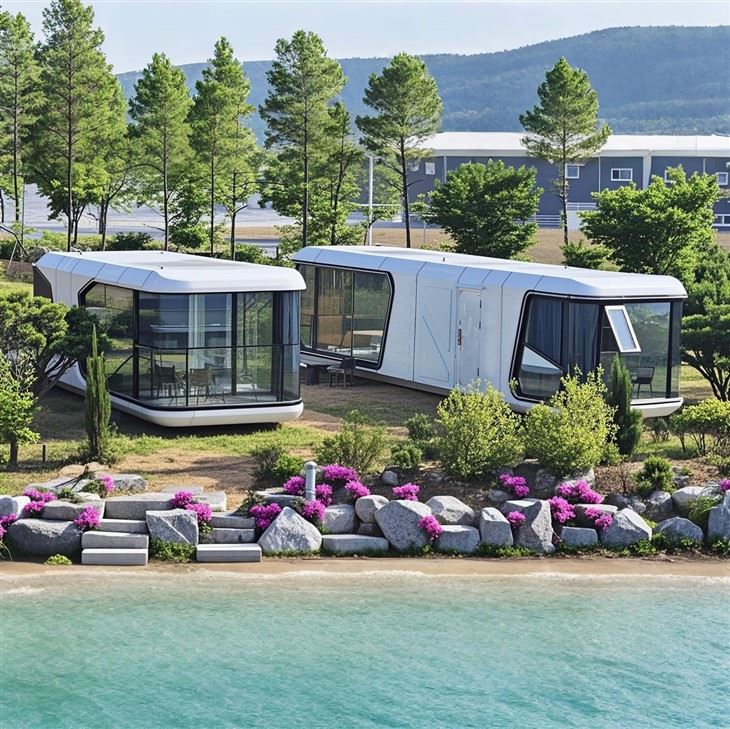 Prefabricated Tiny House Capsule Hotel